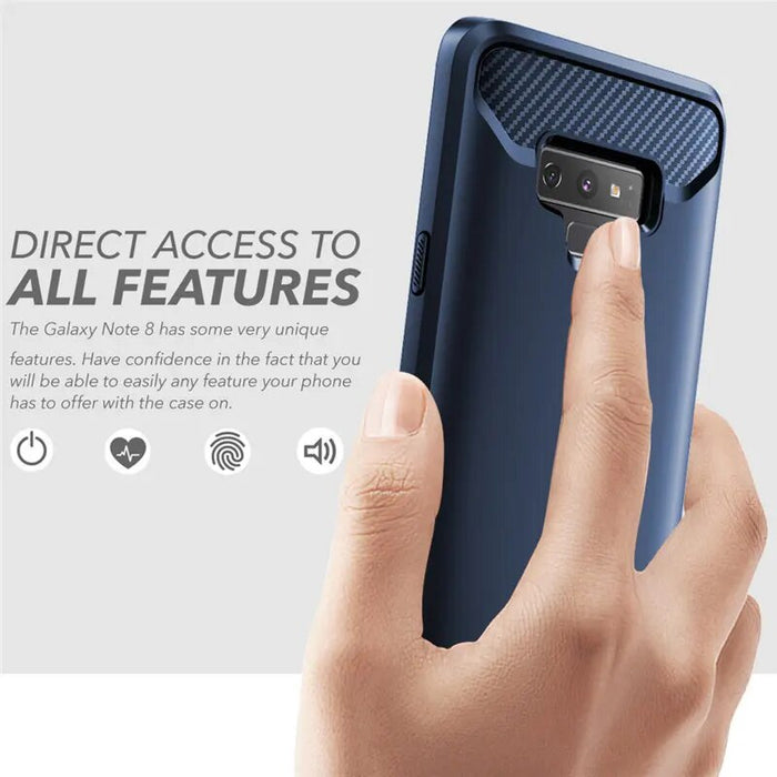 Full-Body Rugged Cover with Built-in 3D Curved Screen Protector For Samsung Galaxy Note 9