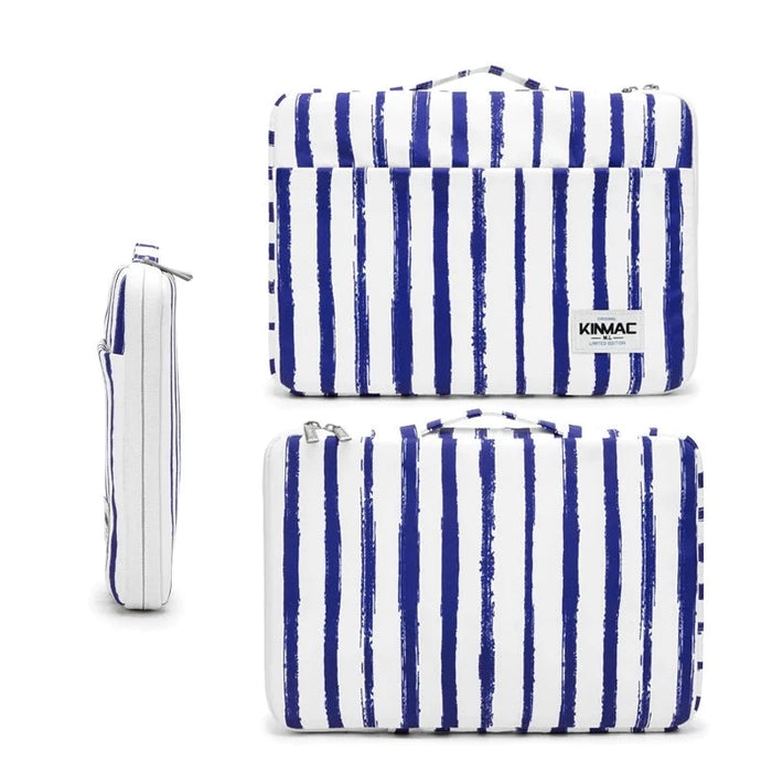 For Macbook Air Pro Unisex 12,13.3,14,15.4,15.6 Inch Stripe Case Hand & Laptop Bag