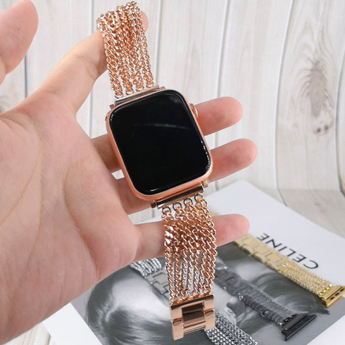 Stainless Steel Watchband Bracelet For Apple Watch