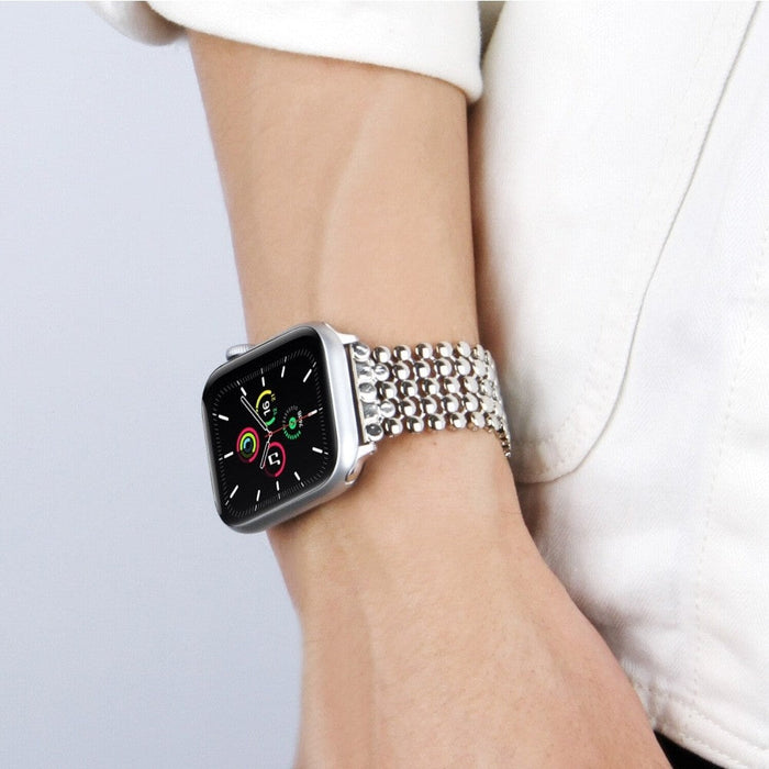 Multicolour Steel Chain Replacement Strap For Apple Watch