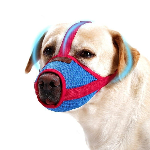 Breathable Adjustable Anti-biting Barking Pet Mouth Cover