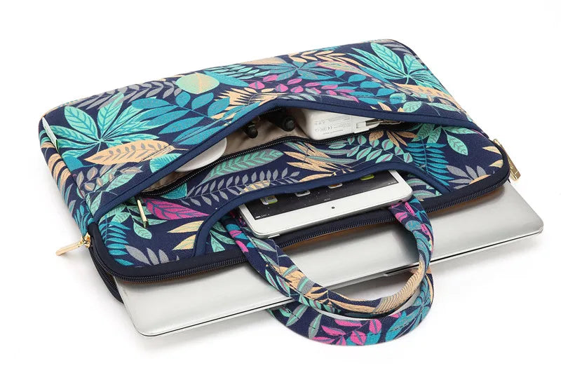 For Macbook Air Pro Notebook Womens 12,13.3,14,15.4,15.6 Inch Shockproof Sleeve Case Hand & Laptop Bag