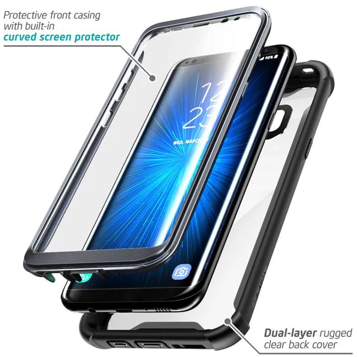 Ares Series Full-body Rugged Clear Bumper Case