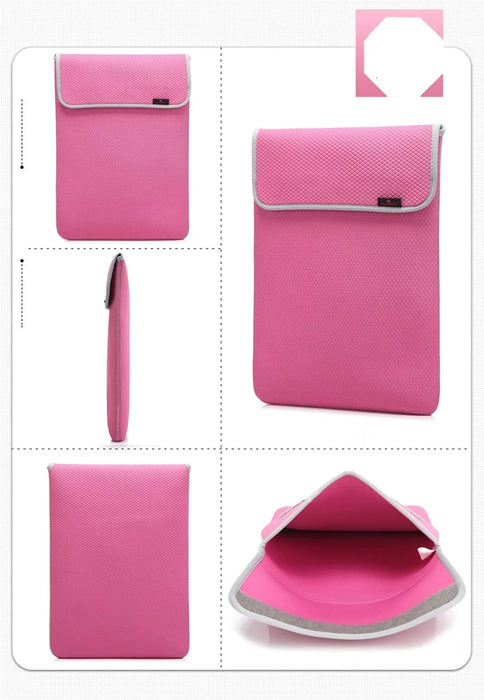 For Macbook Air Pro 8,10,11,12,13,14,15.6,17.3 Inch Cool Bell Sleeve Case Laptop Bag