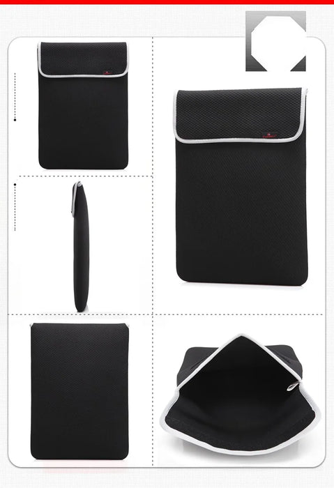 For Macbook Air Pro 8,10,11,12,13,14,15.6,17.3 Inch Cool Bell Sleeve Case Laptop Bag