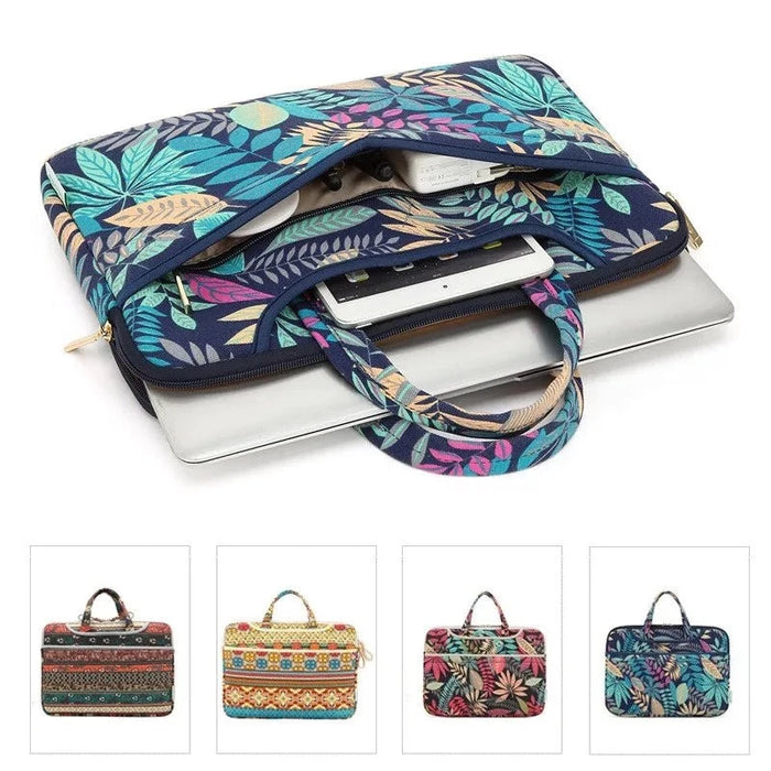 For Macbook Air Pro Notebook Womens 12,13.3,14,15.4,15.6 Inch Shockproof Sleeve Case Hand & Laptop Bag