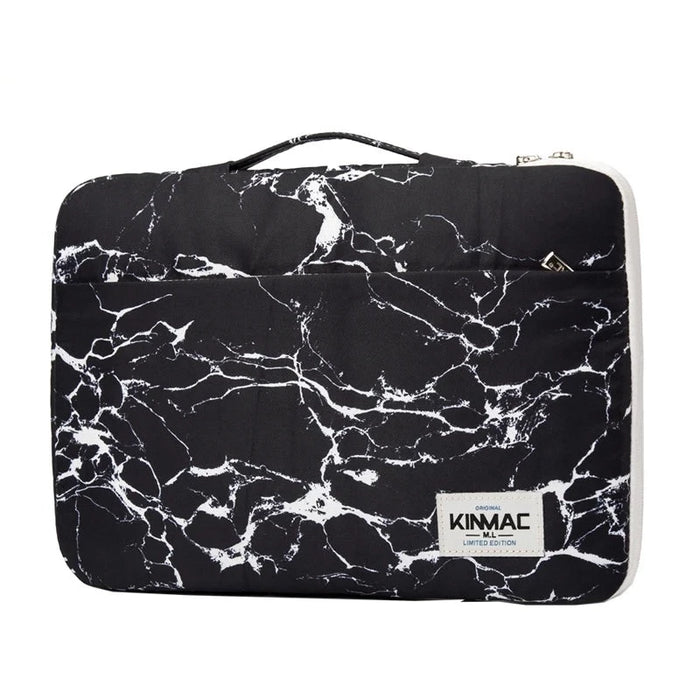 For Macbook Air Pro M1 12,13.3,14,15.4,15.6 Inch Marble Sleeve Case Shockproof Hand & Laptop Bag