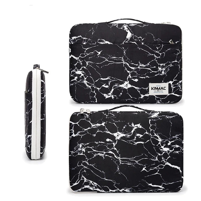 For Macbook Air Pro M1 12,13.3,14,15.4,15.6 Inch Marble Sleeve Case Shockproof Hand & Laptop Bag