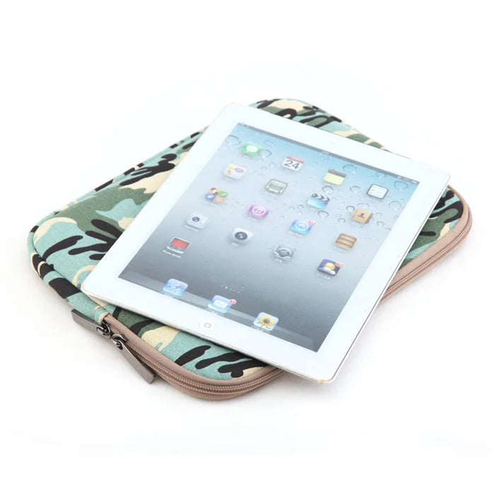 For Macbook Air Pro M1 Ipad 9.7" Unisex 9,10,11,12,13,14,15.6 Inch Sleeve Case Camouflage Laptop Bag