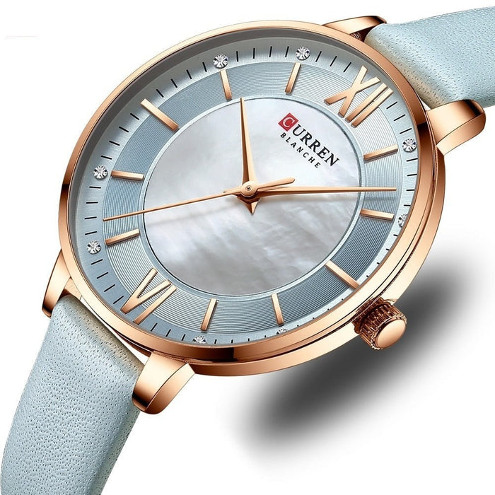 Watch for Women Luxury Casual Clock Leather Quartz Brandes Ladies Wristwatches Fashion