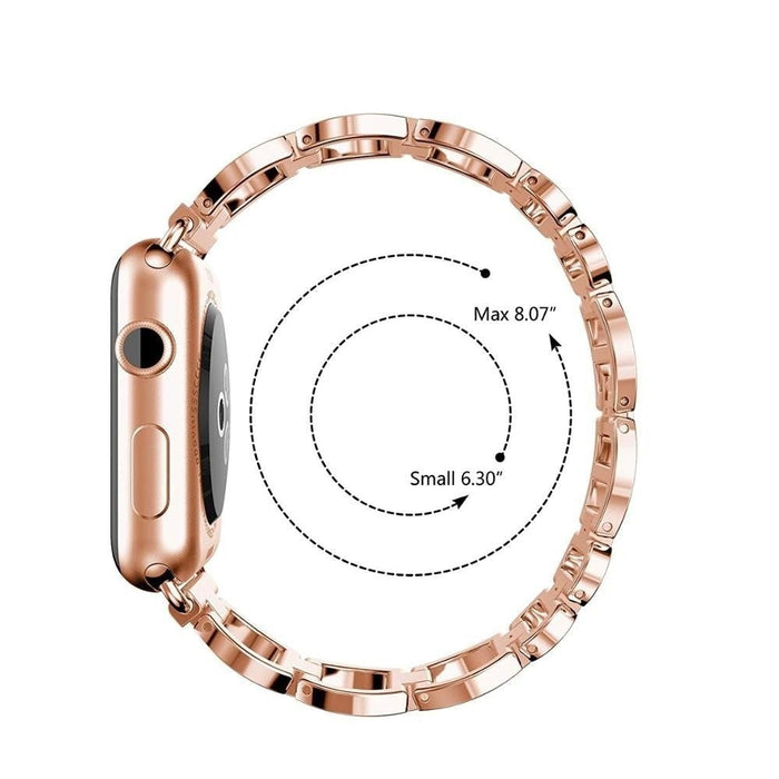 Luxury Metal Diamond Bracelet Strap For Apple Watch