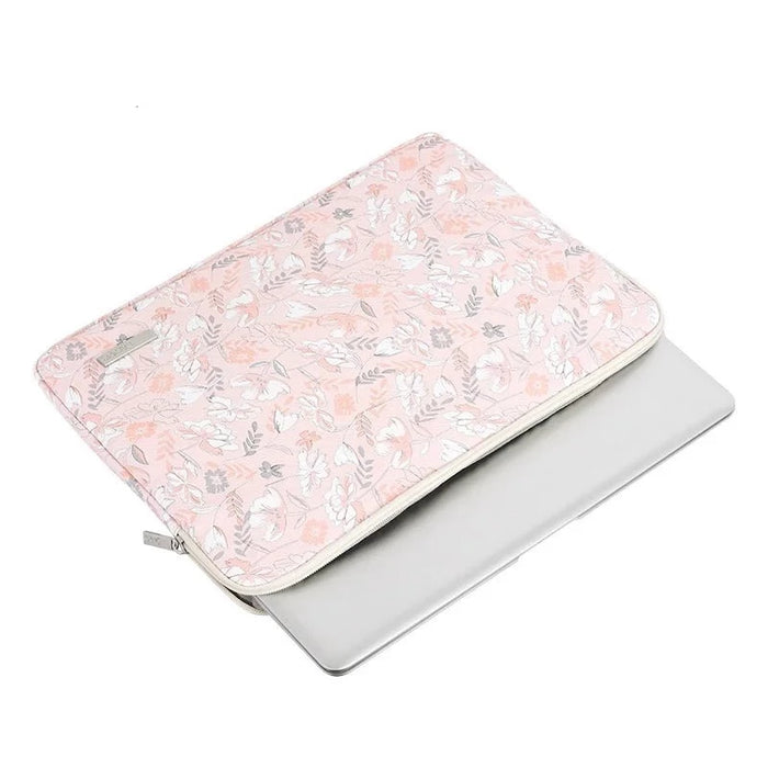 For Macbook Air Pro M1 Mens 11,12,13,14,15.6 Inch Pu Flower