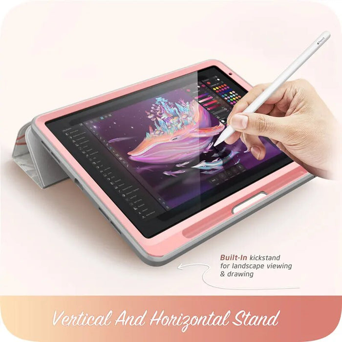 Cosmo Trifold Stand Case With Built-in Screen Protector