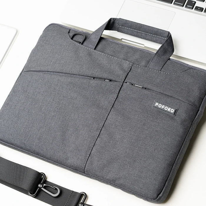 For Macbook Notebook Air Pro 13,14,15.6 Inch Shoulder Case Messenger Hand & Laptop Bag