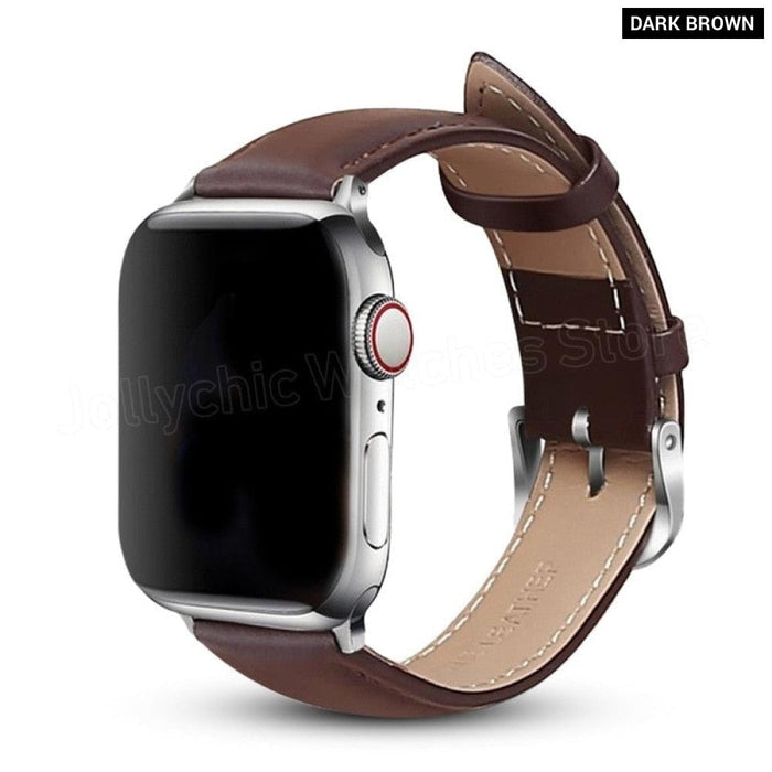 Starlight Leather Strap Bracelet For Apple Watch