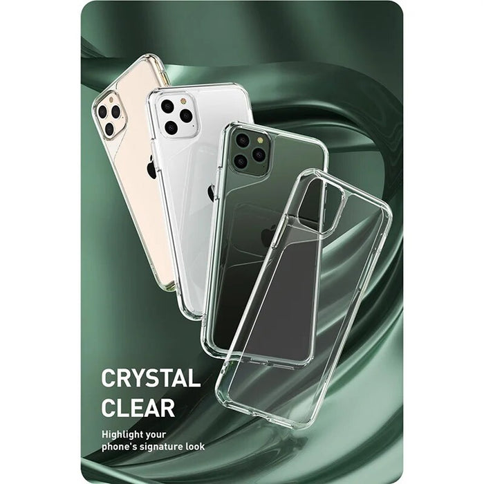 Scratch Resistant TPU Bumper + Clear Back Cover Case For iPhone 11 Pro Max