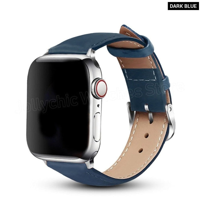 Starlight Leather Strap Bracelet For Apple Watch