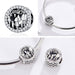 Family Heart Charm Bead For Bracelet