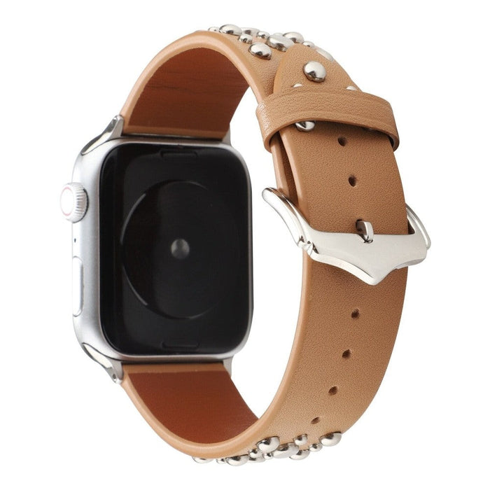 Leather Rivets Bracelet Band for Apple Watch