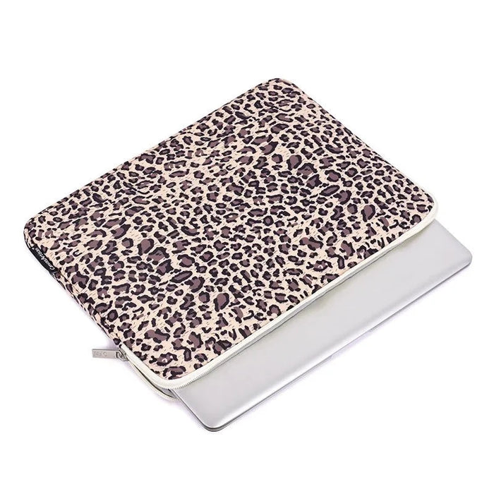 For Macbook Air Pro M1 Mens 11,12,13,14,15.6 Inch Leopard Sleeve Case Laptop Bag