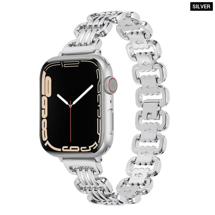 Luxury Steel Watch Strap for Apple Watch