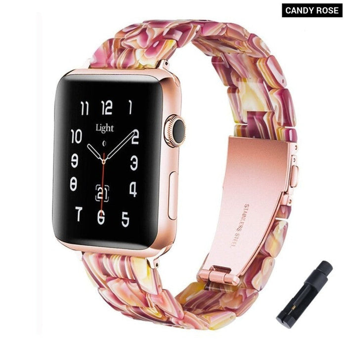 Resin Replacement Wrist Strap For Apple Watch