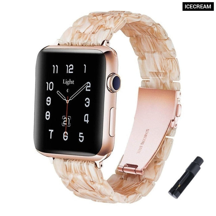 Resin Replacement Wrist Strap For Apple Watch