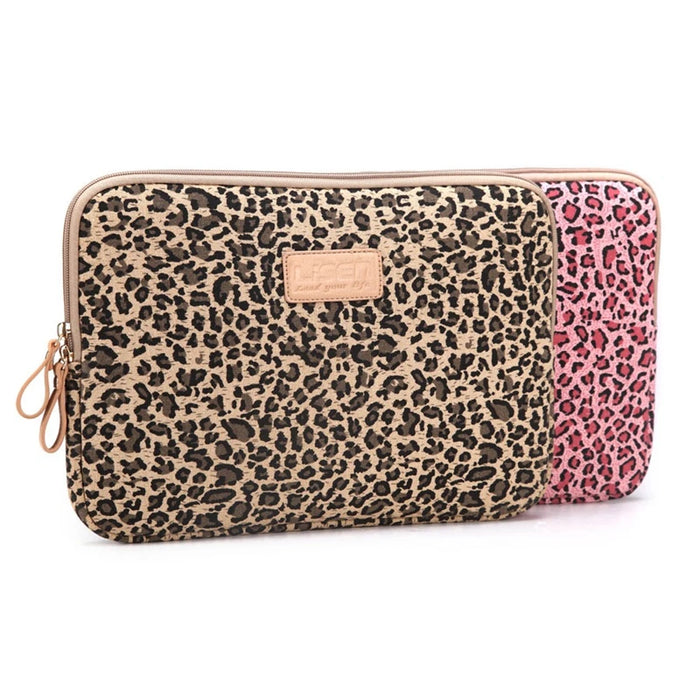 For Macbook Air Pro Womens 12,13.3,14,15.6 Inch Leopard