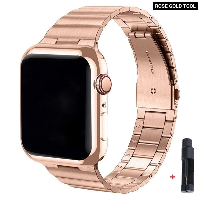 Stainless Steel Bracelet Strap For Apple Watch