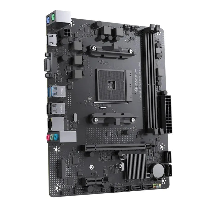 Maxsun B450M Motherboard For Amd Ryzen 4500 5600 Apu With Dual Channel Ddr4 M.2 Nvme Support