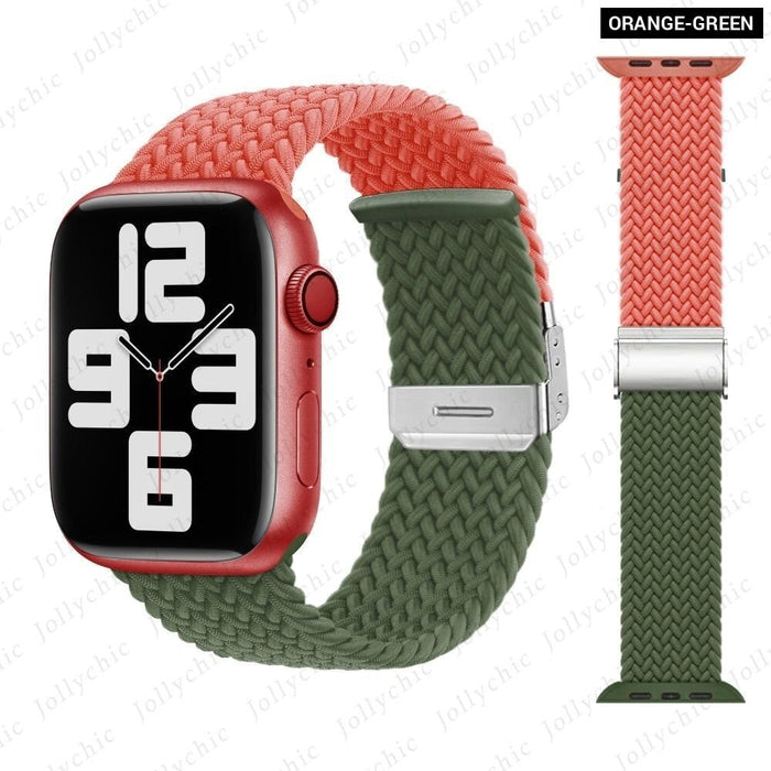 Nylon Correa Braided Loop For Apple iWatch