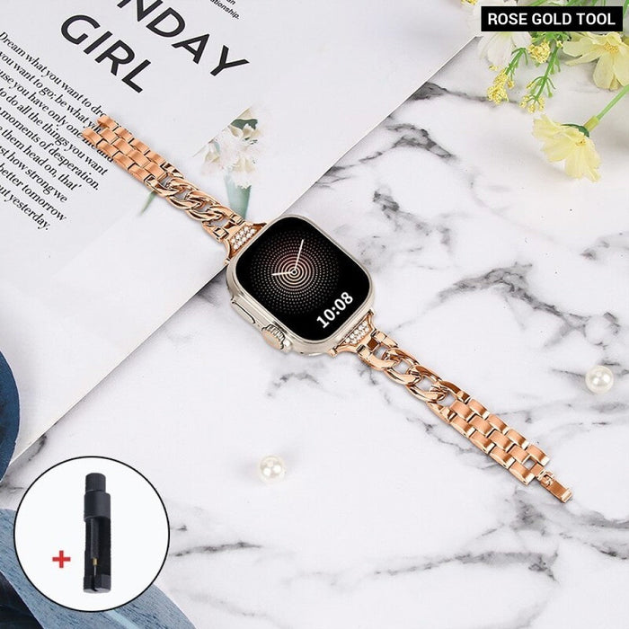 Diamond Bracelet Strap For Apple Watch