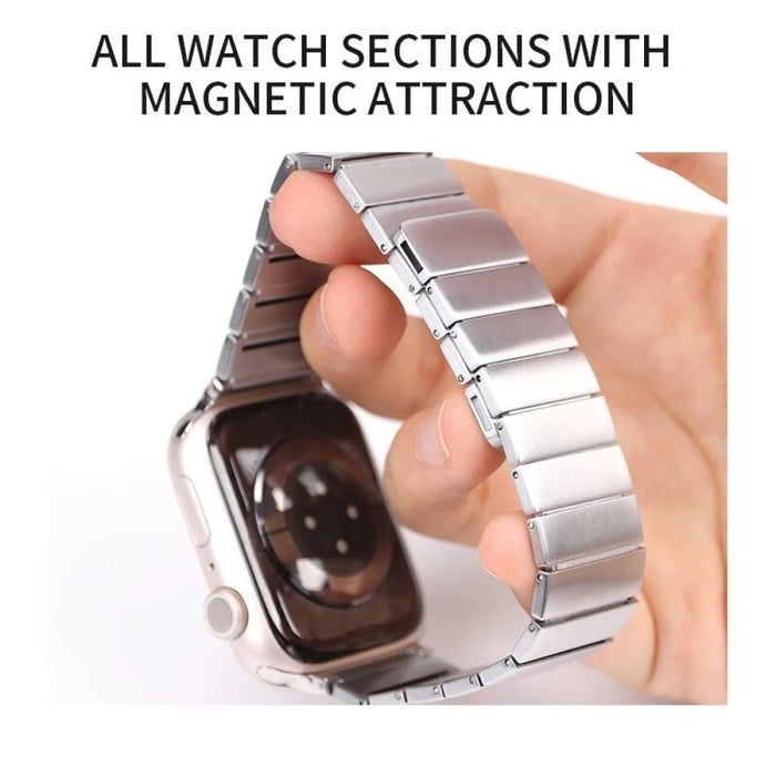 Stainless steel Magnetic Loop Bracelet Band For Apple Watch