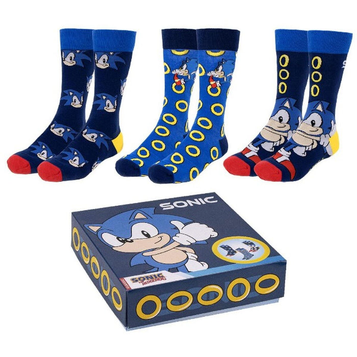 Socks By Sonic 3 Pieces 4046