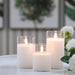 3pcs Flameless 3d Effect Led Candles With 8 Key Remote