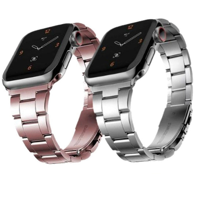 Slim Steel Metal Correa Wrist Bracelet Strap for Apple Watch