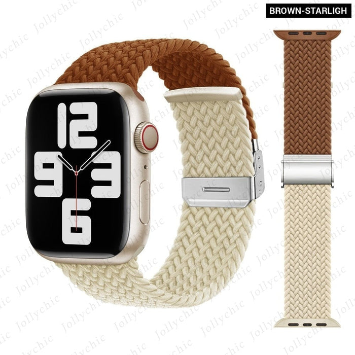 Nylon Correa Braided Loop For Apple iWatch