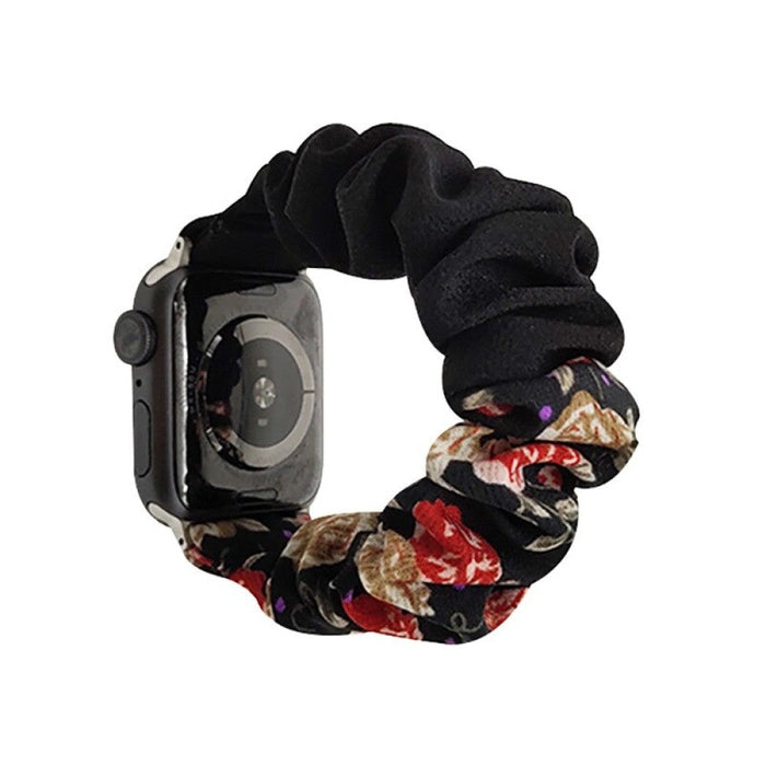 Adjustable Elastic Nylon Scrunchie Strap for Apple Watch