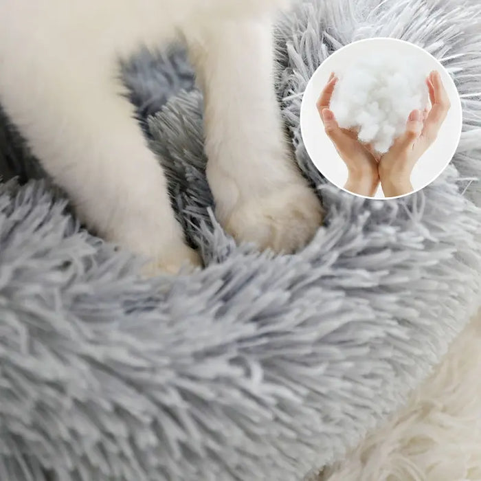 Soft Shaggy Cat Nest For Kittens And Chihuahuas