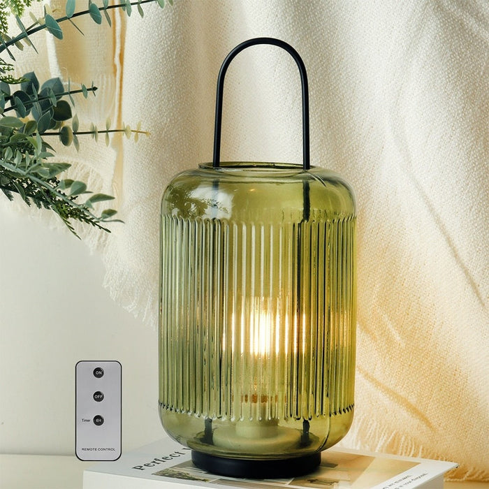 Battery Operated Hanging Table Lamp With 6H Timer Remote Control for Home Decor