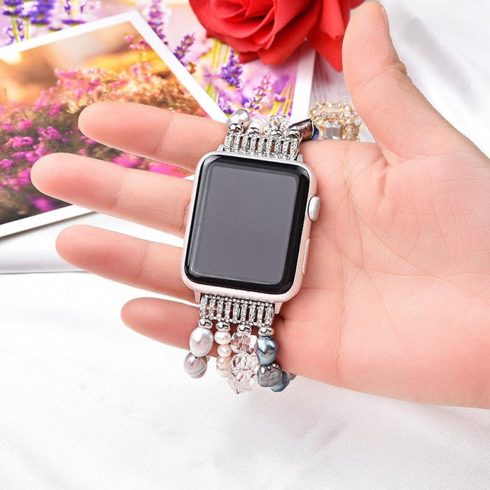 Pearl Diamond Strap For Apple Watch