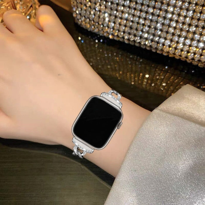 Diamond Steel Strap for Apple Watch