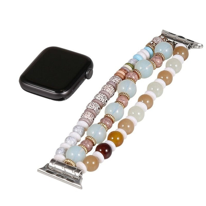 Women Jewelry Women Beads Strap For Apple Watch