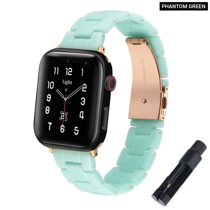 Resin Replacement Wrist Strap For Apple Watch