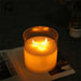 Battery Powered Fake Flashing Led Candle For Home Decoration