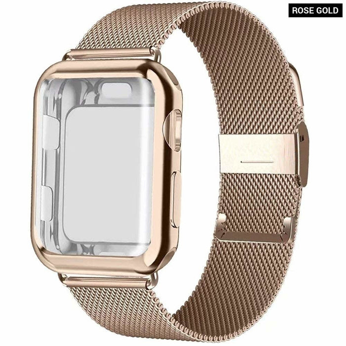 Milanese Loop Case Strap for Apple Watch