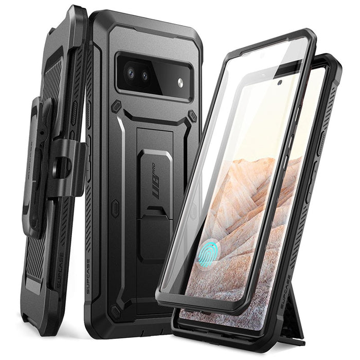 For Google Pixel 7a Case Pro Full-body Rugged Belt-clip &