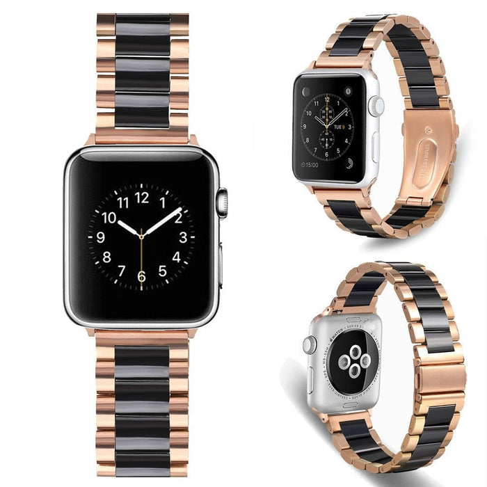 Steel Ceramic Luxury Strap Band For Apple Watch