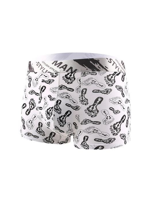 Pack Of 5 Mens Printed Sports Boxers