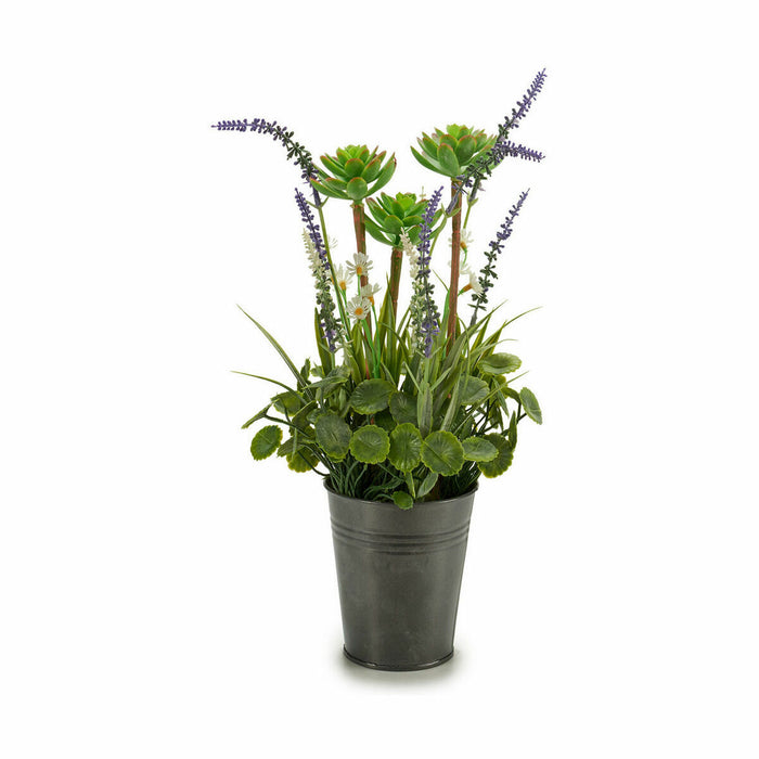 Decorative Plant Lavendar Metal Plastic 13 x 40 Cm 12 Units